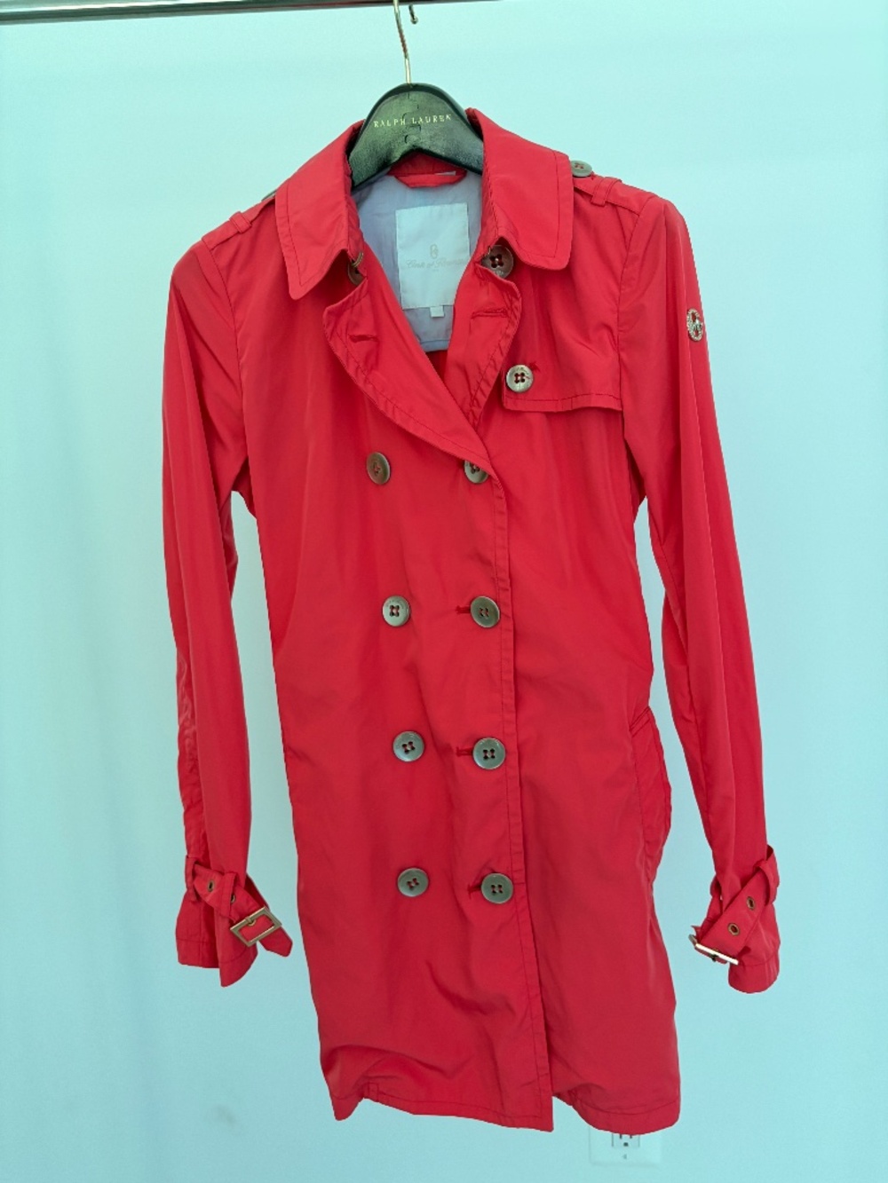 Conte of Florence Firenze Water-Resistant Trench Raincoat